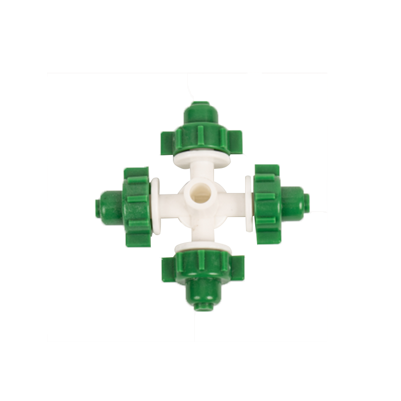 Tête d'arrosage micro-atomisée à 4 voies YR9822A
